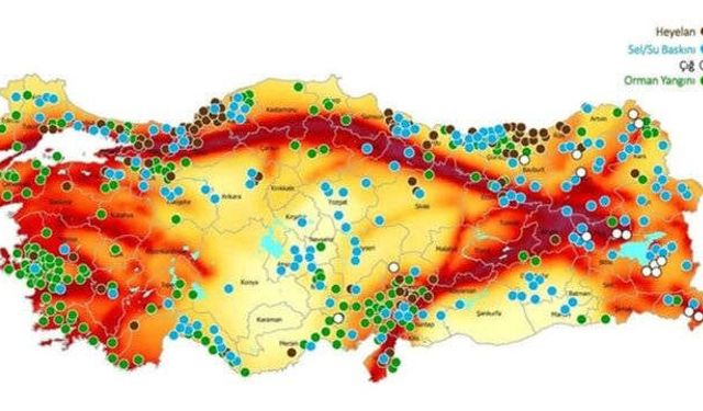 Türkiye’nin diri fay haritası güncellendi: Diri fay sayısı 700’e yükseldi!