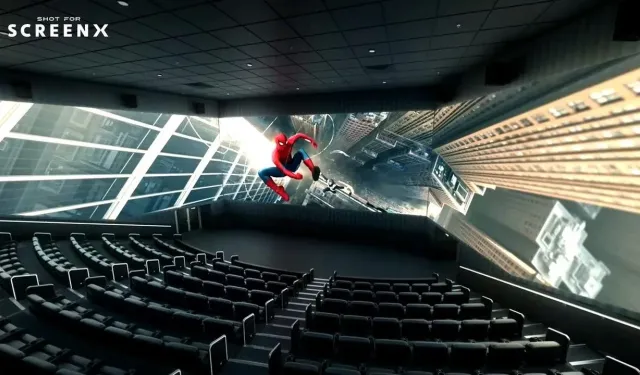 Spider-Man'den sinemada bir ilk!