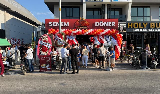 Senem Döner’den Alanya’da yeni şubesini açtı