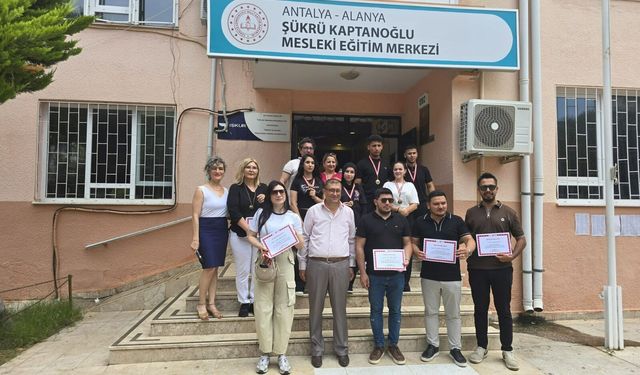 Alanya'da keyifli şampiyonluk: Hem eğlendiler hem öğrendiler