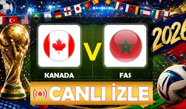 Kanada-Fas maçı hangi kanalda? CANLI İZLE