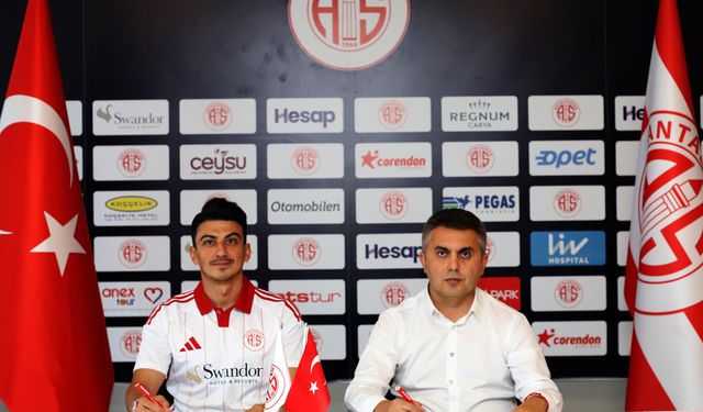 Antalyaspor'da 2 transfer sözleşmesi imzalandı