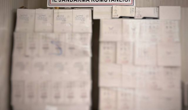 Antalya jandarmadan kaçak alkol operasyonu