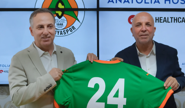 Alanyaspor'un sağlığı Anatolia Hospital'a emanet!