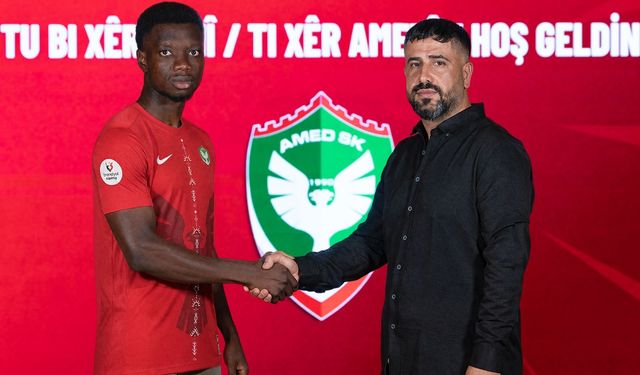 Amedspor, bir transferi daha açıkladı