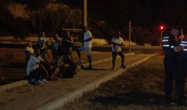 Antalya-Manavgat yolunda turistler büyük panik yaşadı