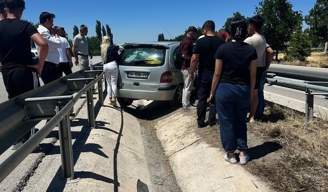 Antalya yolunda aynı aileden 6 kişi yaralandı