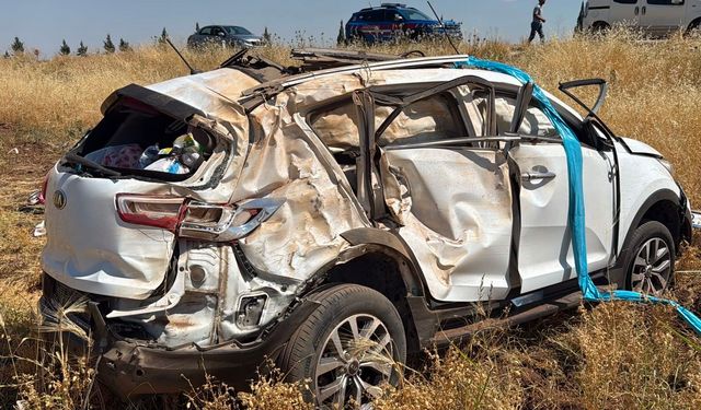 Antalya yolunda feci kaza! Uyuyakaldı, Diyarbakır'da taklalar attı