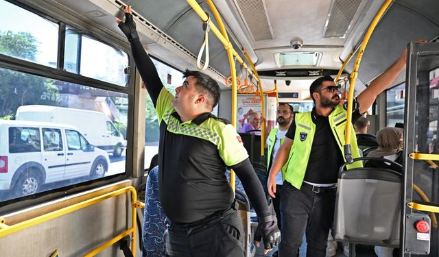 Antalya'da klima çalışmayan otobüse izin yok
