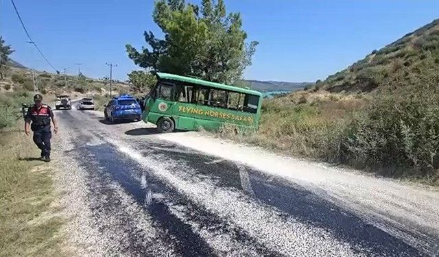 Antalya'da safari kazası: 2 yaralı