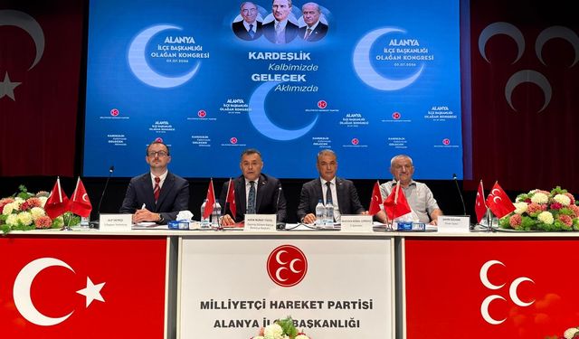 MHP Alanya’da kongre heyecanı sürüyor: Oy kullanımı başladı