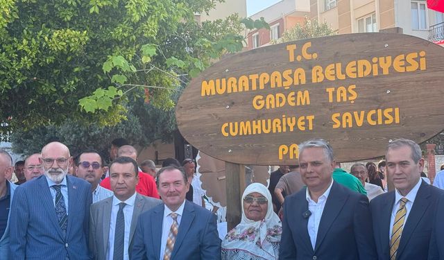 Savcı Gadem Taş’ın adı Muratpaşa’da parkta yaşayacak