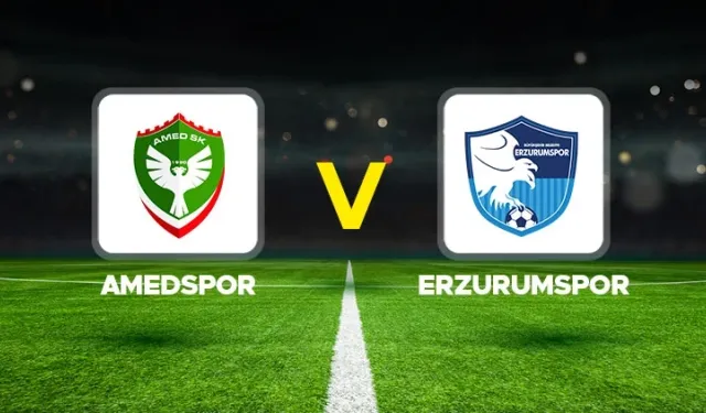Amedspor-Erzurumspor maçı hangi kanalda? CANLI İZLE