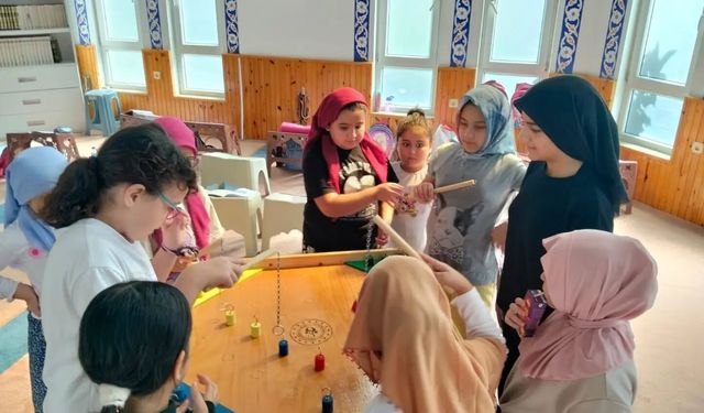 Alanya Ali İmam Camii'nde eğlenceli etkinlik