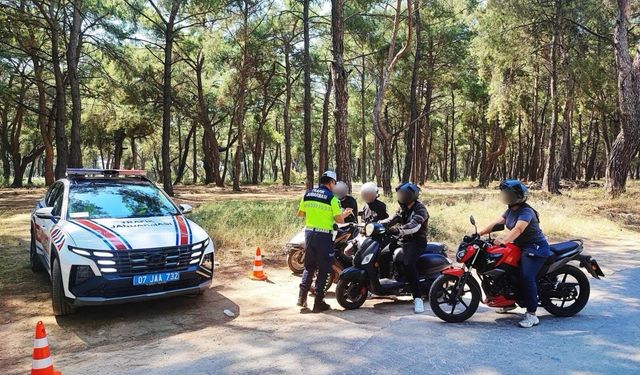 Antalya'da binlerce motosikletli ŞOK oldu