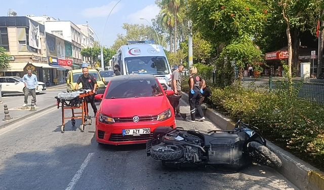Antalya'da kontrolsüz manevra kazayla sonuçlandı