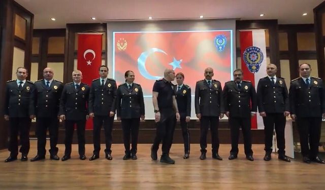 Antalya Emniyeti'nde terfi heyecanı