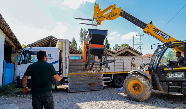 Antalya'nın o ilçesine süt tankı desteği