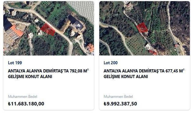 Alanya'da devlet arsa satıyor