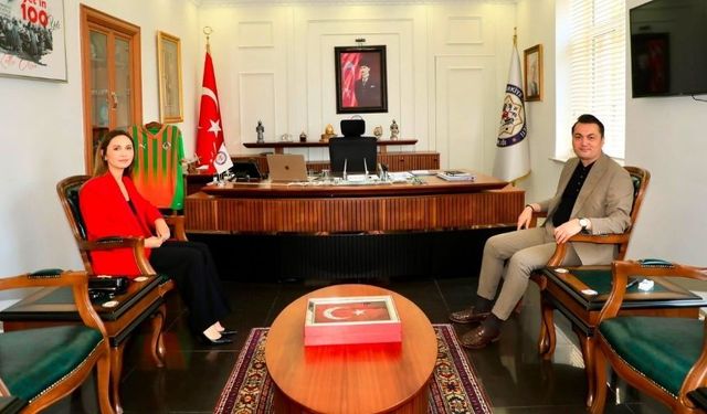Başsavcı Vekilinden Alanya Kaymakamı'na iade-i ziyaret