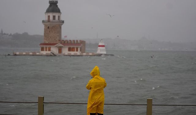 İstanbul'da fırtına alarmı!