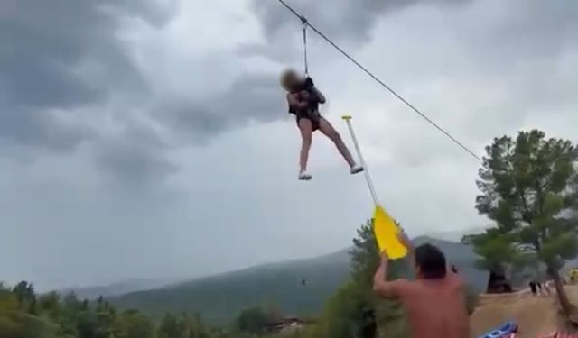 Köprülü Kanyon'da Zipline Kabusu