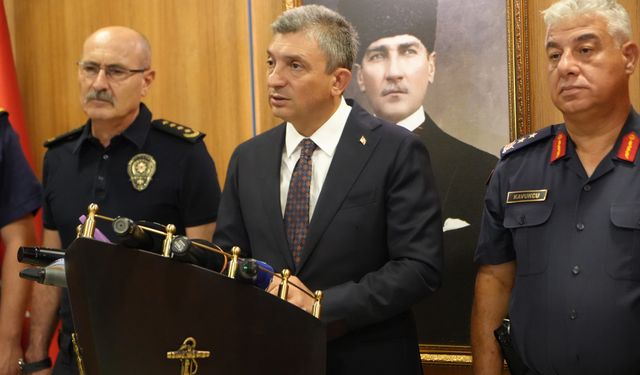 Antalya'nın güvenlik bilançosu açıklandı
