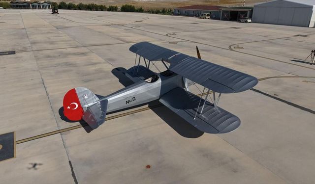 Nu.D-36 90 yıl sonra yeniden uçtu: Göklerde süzüldü
