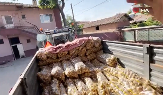 6 ton patatesi bedava dağıttı: 150 bin TL