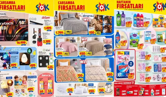 ŞOK 30 Eylül-6 Ekim kataloğu yayınlandı
