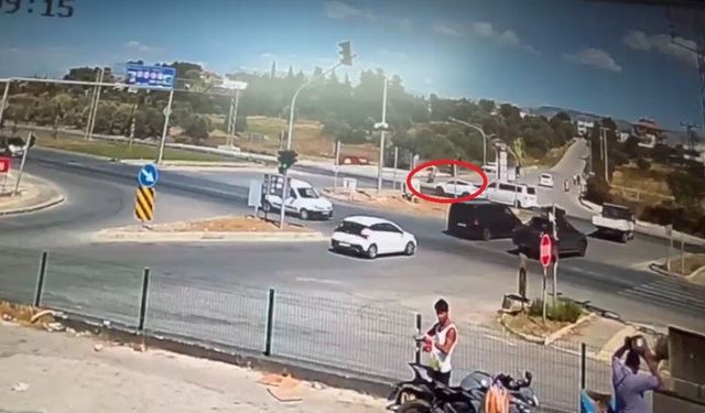 Alanya-Manavgat yolunda kırmızı ışık ihlali kaza getirdi
