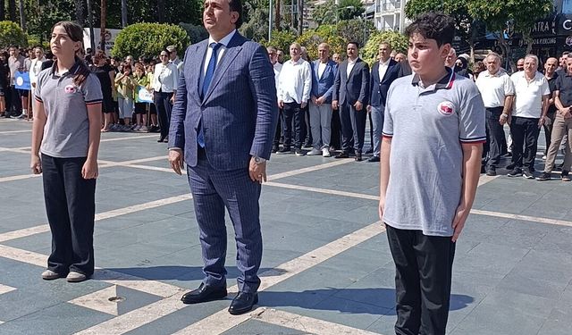 Alanya'da İlköğretim Haftası törenle kutlandı