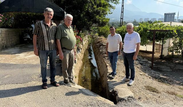 Alanya'da üreticiye takviye geldi! Ürünleri kurumayacak