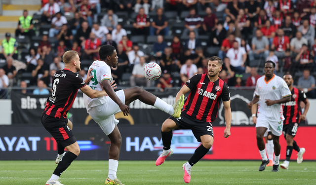 Alanyaspor maçı zirvede