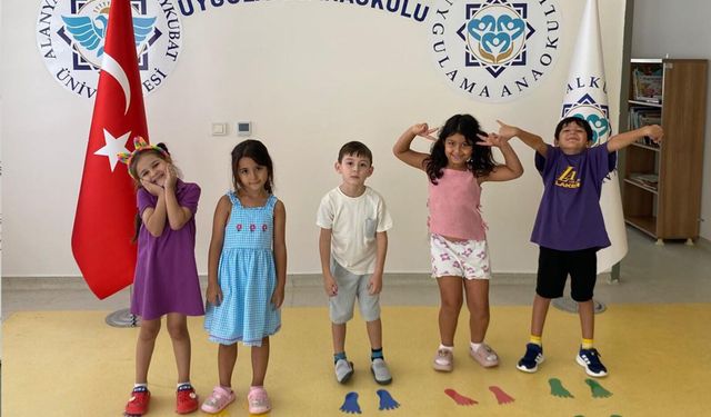 ALKÜ Uygulama Anaokulu yeniden eğitime başladı