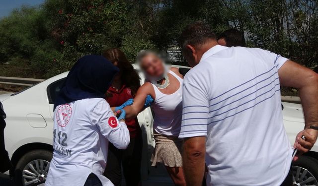 Antalya-Manavgat yolunda tanker otomobille çarpıştı