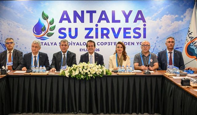 Antalya'da 5 yıldızlı oteller günde 500 litreyi aşan su harcıyor