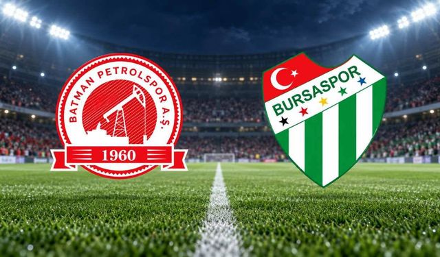 Batman Petrol - Bursaspor maçı hangi kanalda? CANLI İZLE