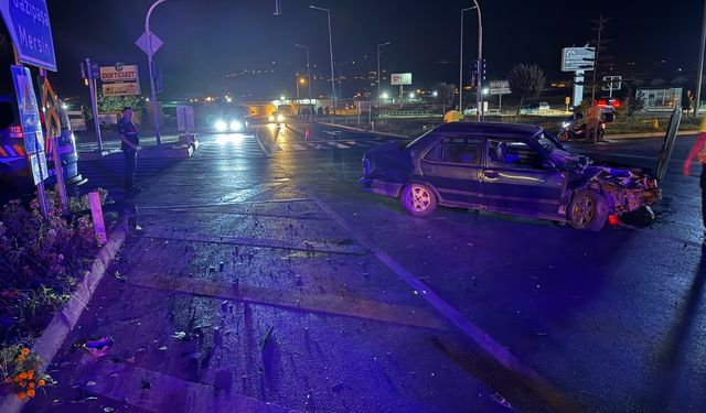 Gazipaşa'da feci çarpışma! Sürücü alkollü çıktı