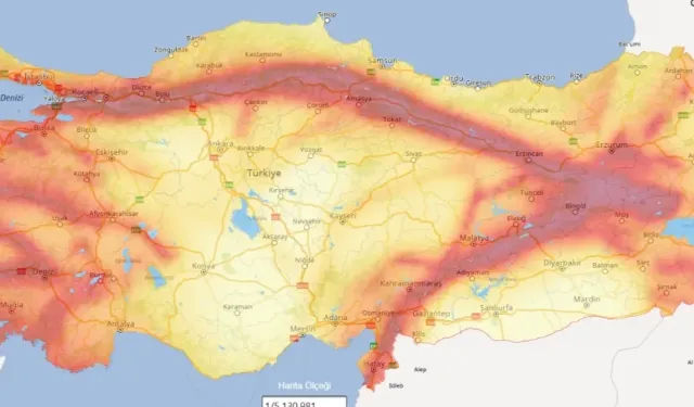 Güncel diri fay hattı haritası açıklandı! Şanlıurfa depremi korkuttu