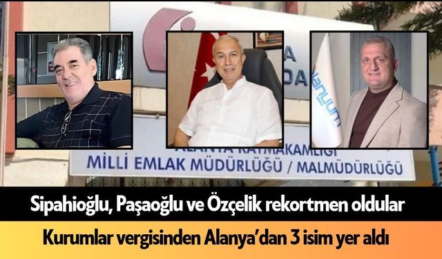 Sipahioğlu, Paşaoğlu ve Özçelik rekortmen oldular