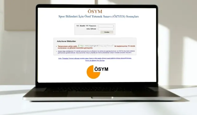 ÖZYES sonuçları açıklandı: Sorgulama ekranı! Açıklandı mı?
