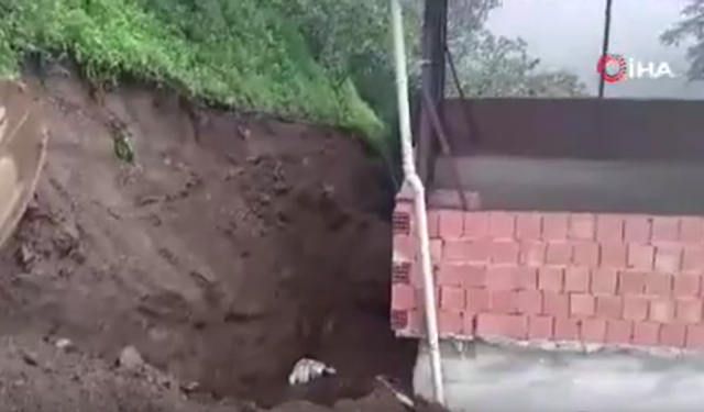 Trabzon’da toprak kaydı: 1 kişi feci şekilde can verdi