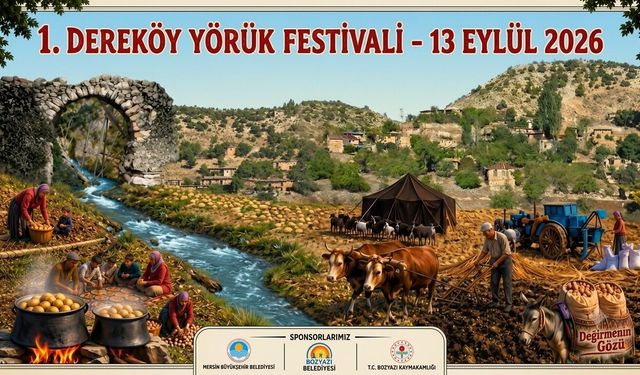 Bozyazı’da Yörük Festivali başlıyor: Dereköy’de yörük kültürü yaşatılacak