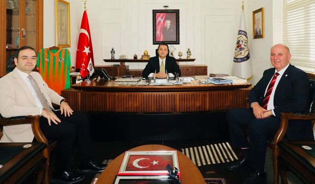 Yeni Parti’den ilk ziyaret Kaymakam Öztürk’e