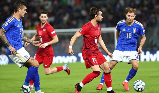 İlk yarı sonucu: İtalya 1-0 Türkiye