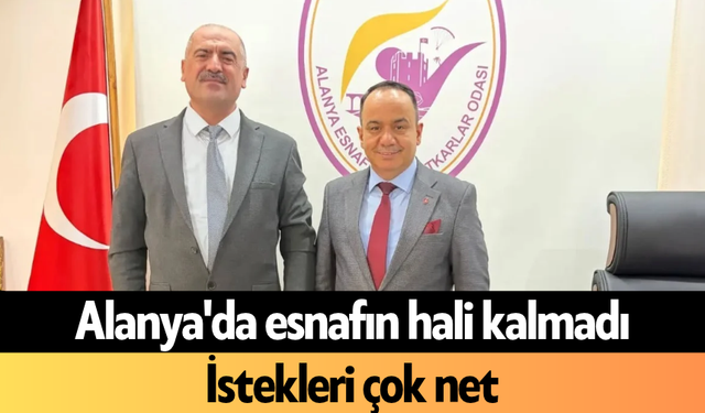 Alanya'da esnafın hali kalmadı: İstekleri çok net
