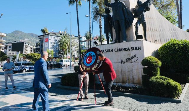 Alanya'da Muhtarlar Günü törenle kutlandı