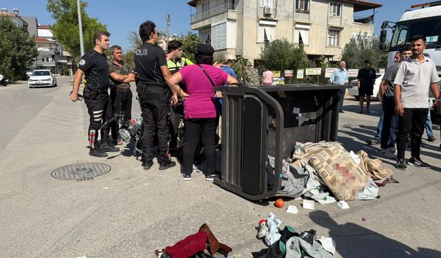 Antalya'da yaşanan kazada bisiklet sürücüsü ağır yaralı
