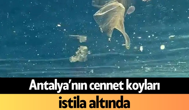 Antalya’nın cennet koyları istila altında